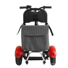 3 wheel folding motorized scooter lightweight electric wheelchair